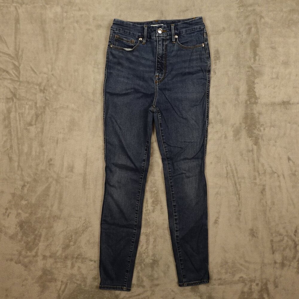 Good American‎ jeans good curve skinny women's 4/27 blue stretch